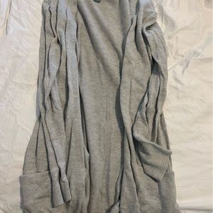 Old Navy grey long cardigan